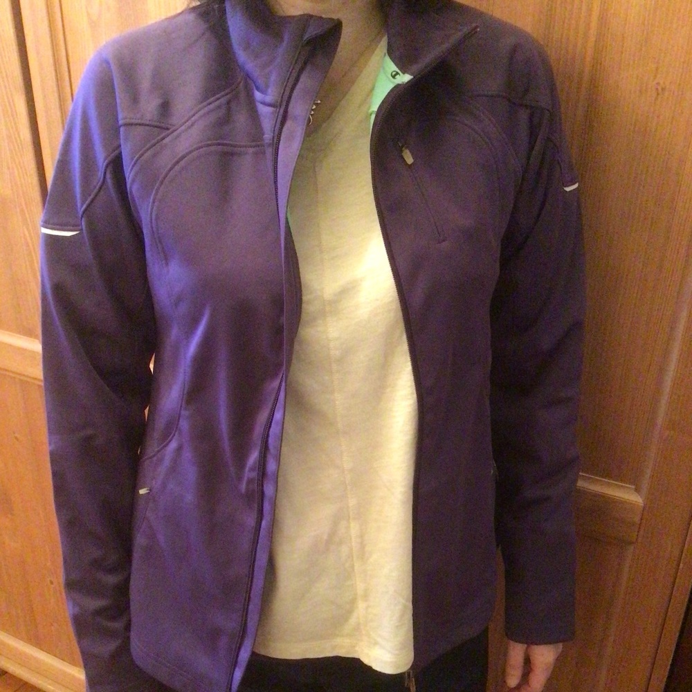 Champion purple sport jacket, size Medium